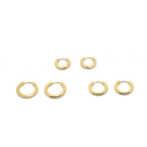 新款来袭欧美不锈钢线耳圈耳环圆形耳扣简约时尚小众设计小额